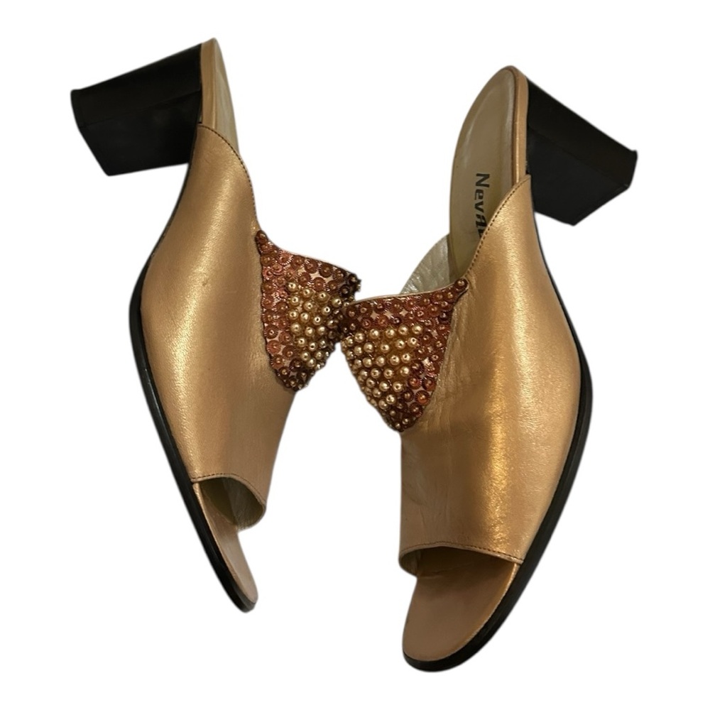 Nevada Embellished Leather Sandals